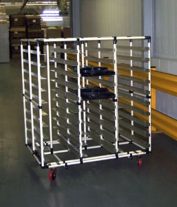 Multiple Tray Rack Cart
